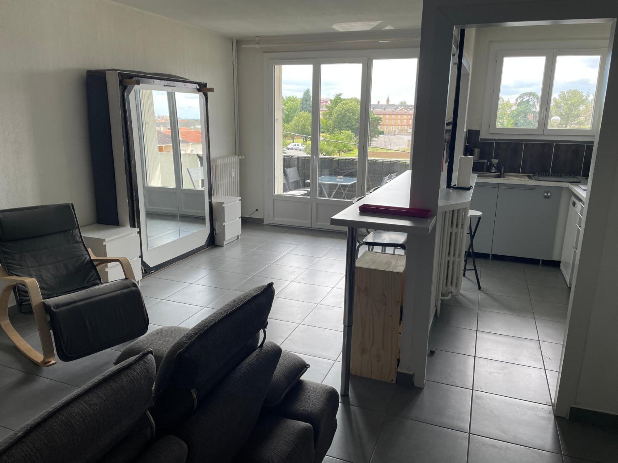 T2 Balcon Parking Climatise Appartement Albi Buitenkant foto