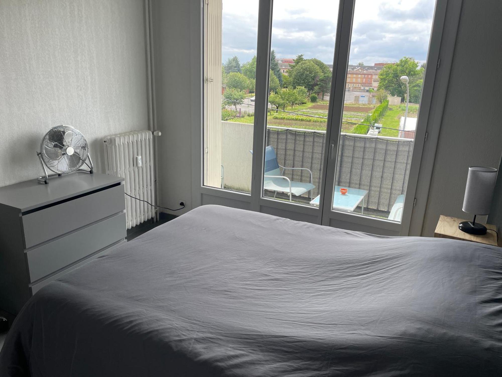 T2 Balcon Parking Climatise Appartement Albi Buitenkant foto