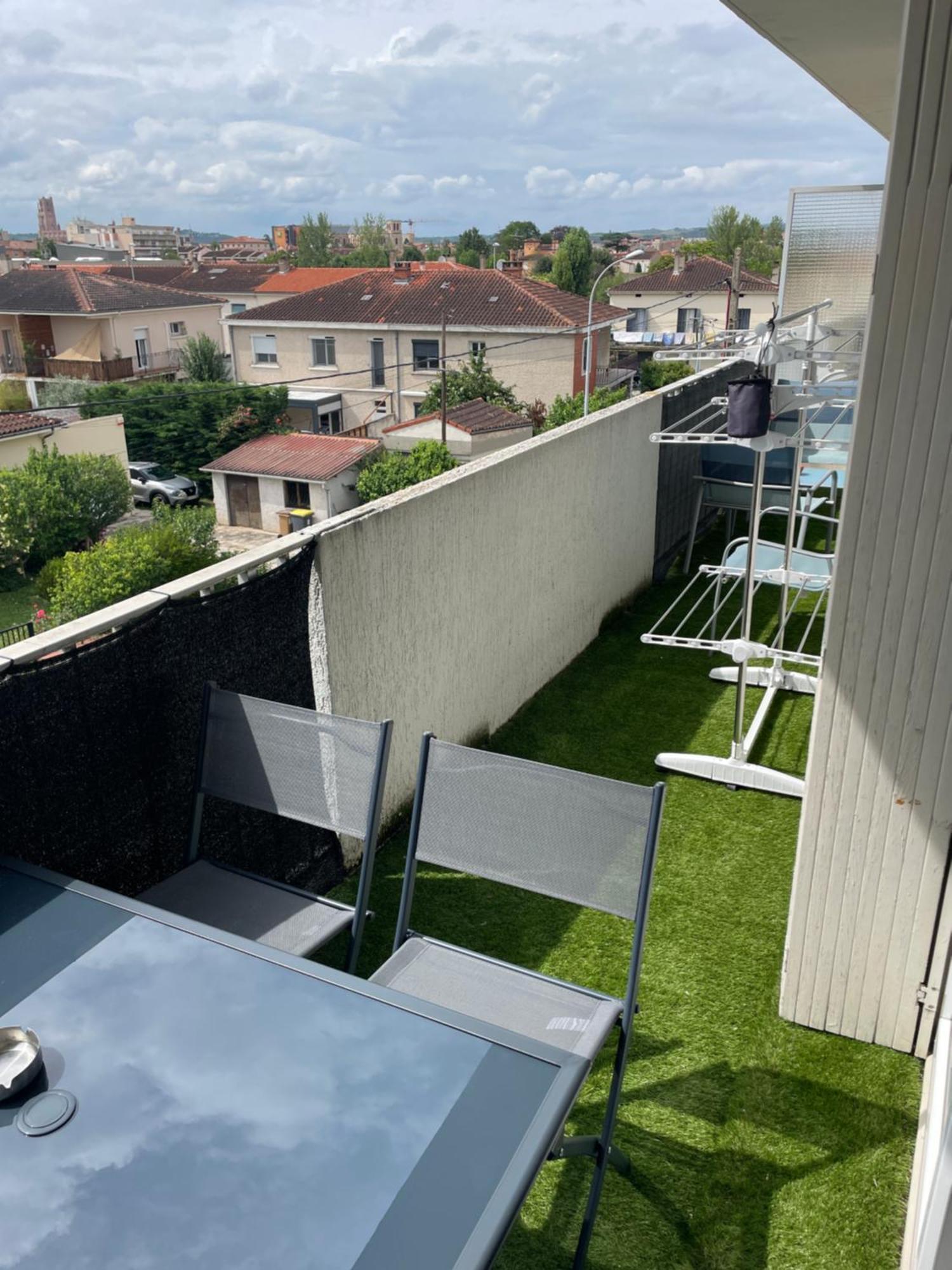 T2 Balcon Parking Climatise Appartement Albi Buitenkant foto