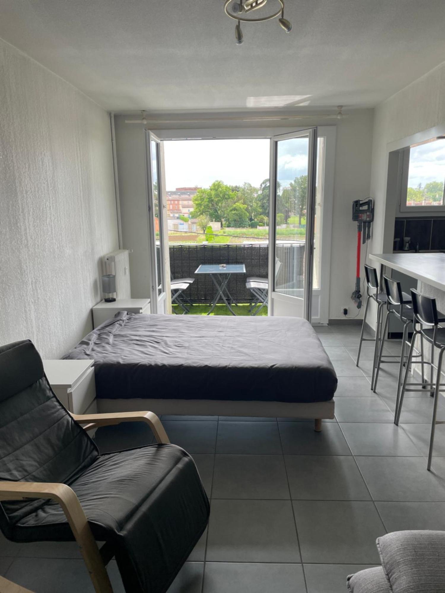 T2 Balcon Parking Climatise Appartement Albi Buitenkant foto